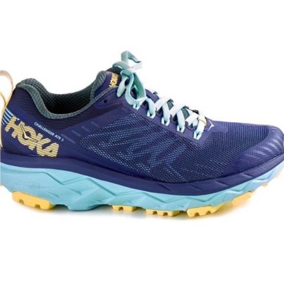Hoka One One Shoes - HOKA ONE ONE CHALLENGER ATR 5 BLUE RUNNING SNEAKERS SIZE 8